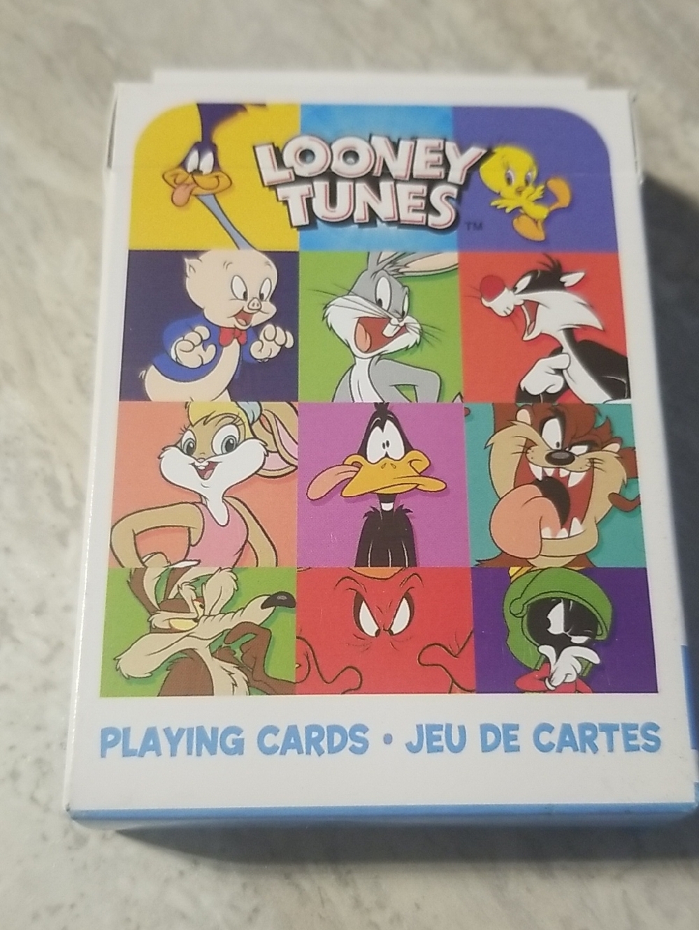 Warner Bros. Looney Tunes Multicolor Character Playing Cards